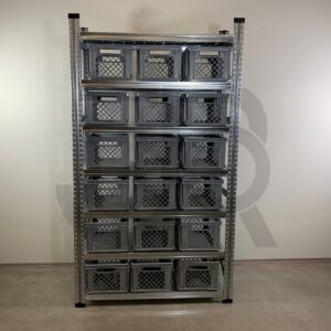 Bakkenstelling H1972 x D400 | vak 1050mm | incl Newbox open bakken-0