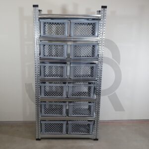 Bakkenstelling H1972 x D320 | vak 900mm | incl Newbox open bakken-0