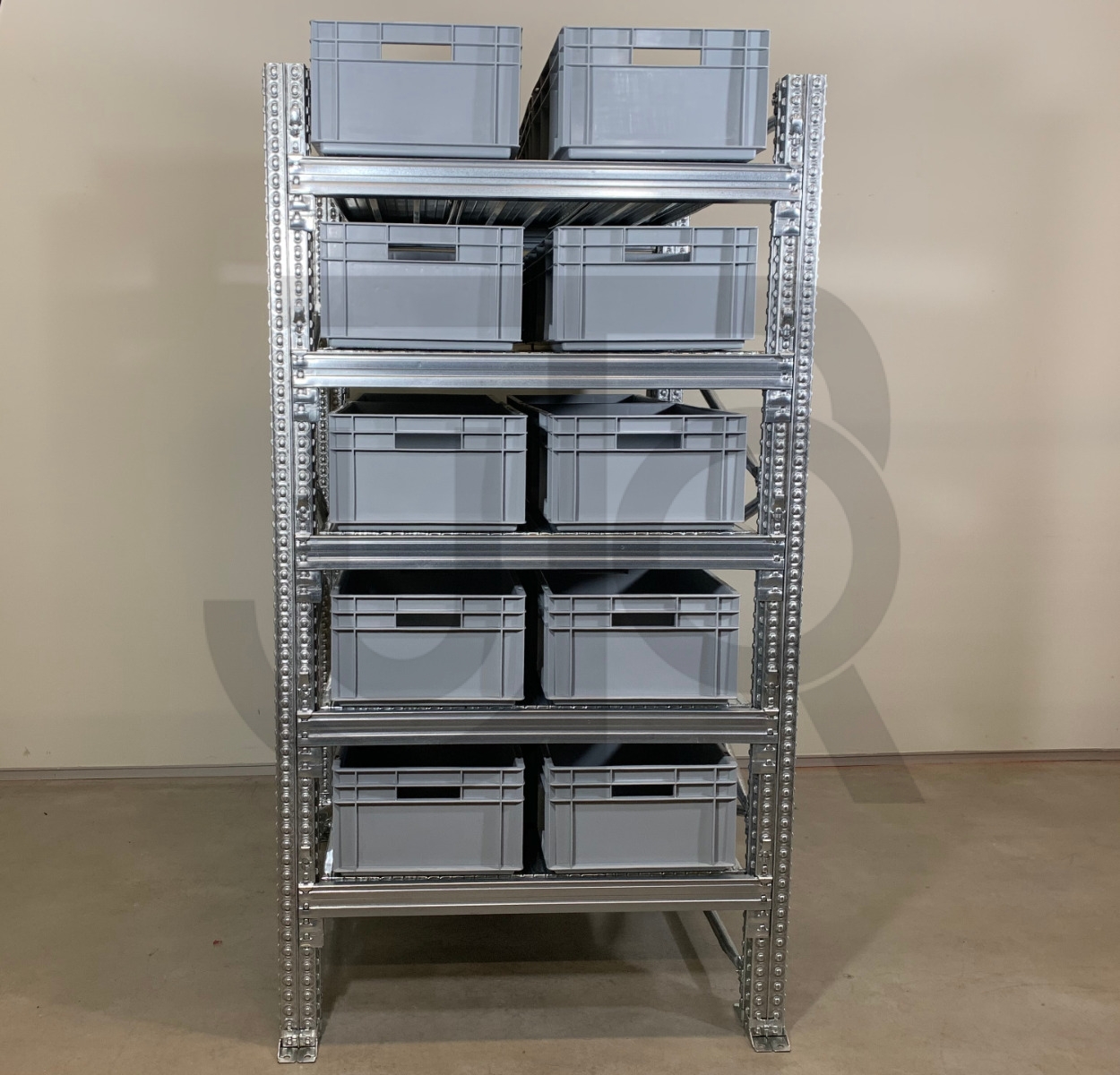 Zware bakkenstelling TS4 H1981 x D1200 | startset vak 920mm-0
