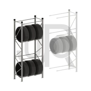 Verzinkte professionele Metalsistem bandenstelling. Grote voorraad - Magazijn.store
