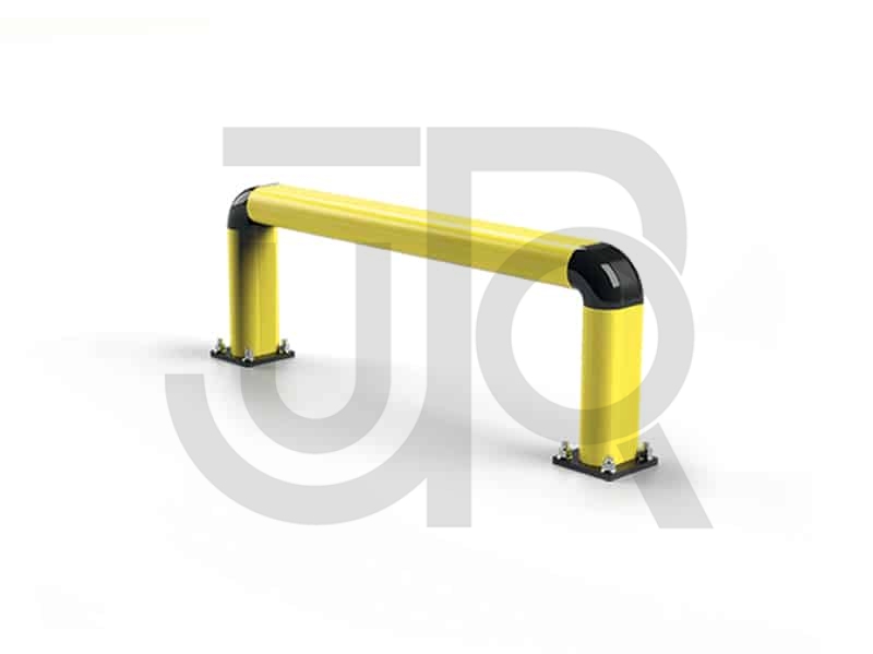 Kunststof aanrijdbeveiliging enkele barrière FE 150 1100x550-0