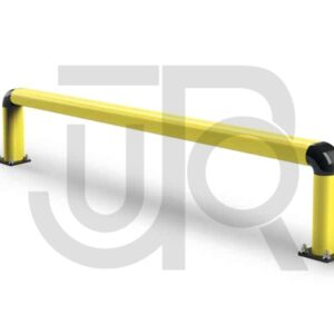 Kunststof aanrijdbeveiliging enkele barrière FE 150 2400x550-0