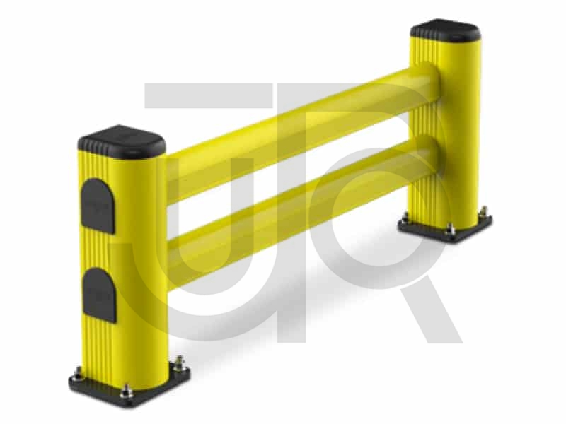 Kunststof aanrijdbeveiliging dubbele barrière SM 1100 x 400-0