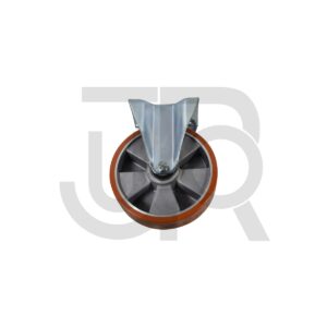 Bokwiel 200 mm, polyurethaan met aluminium kern met kogellager, 750 Kg-0