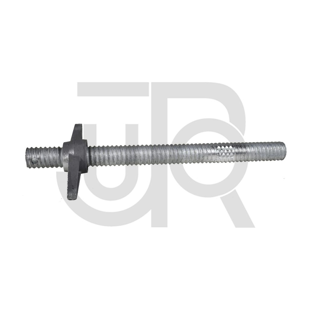 Spindel 38 mm lengte 500 mm incl. moer-0