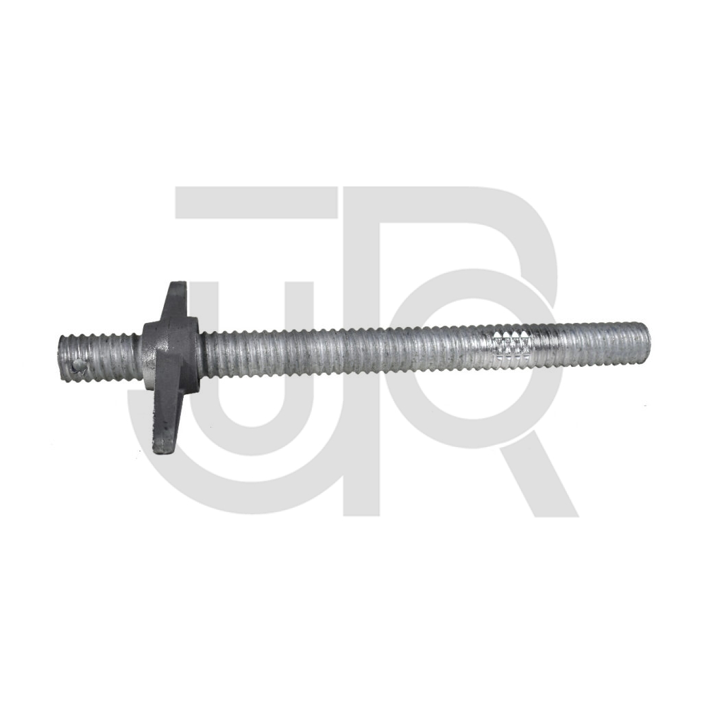 Spindel 38 mm lengte 600 mm incl. moer-0