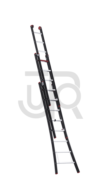 Nevada 3-delige reformladder, 3x8 sporten - Afbeelding 6