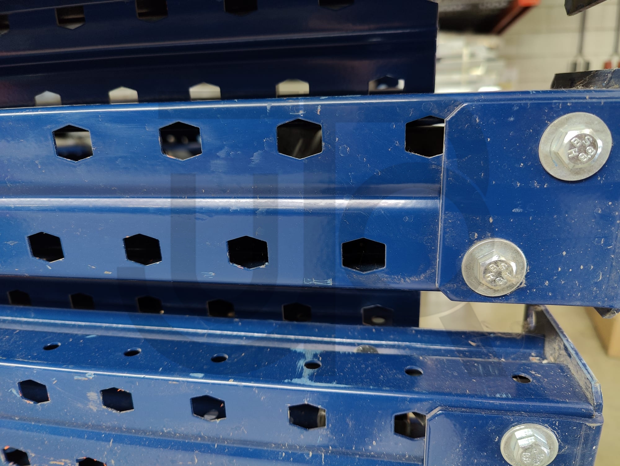 Gebruikte palletstelling Kimer 5000x1100 mm, 14 secties 3400 mm - Afbeelding 3