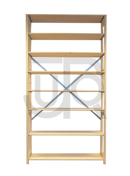 Startset 8 legborden volhout WEDEKA H2080xB500xD400 mm