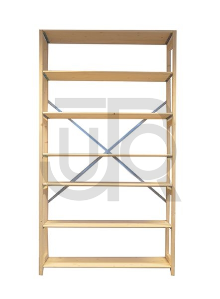 Startset 7 legborden volhout WEDEKA H1780xB800xD600 mm